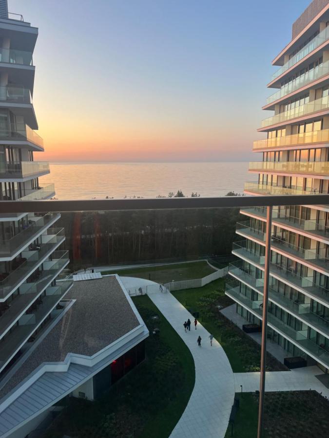 Wave Apartment Tyballtic 7Th Floor With Two Bedrooms And Sea View! Miedzyzdroje Exterior photo