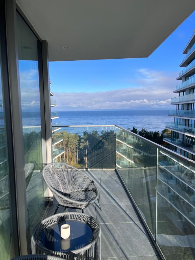 Wave Apartment Tyballtic 7Th Floor With Two Bedrooms And Sea View! Miedzyzdroje Exterior photo