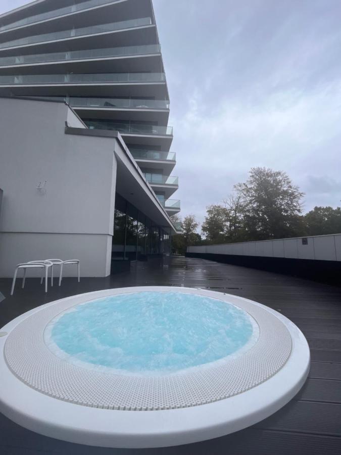 Wave Apartment Tyballtic 7Th Floor With Two Bedrooms And Sea View! Miedzyzdroje Exterior photo